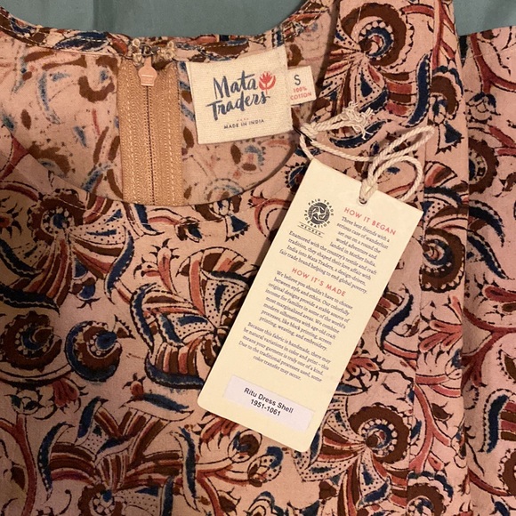 Mata Traders Ritu Dress in Shell - Picture 7 of 7